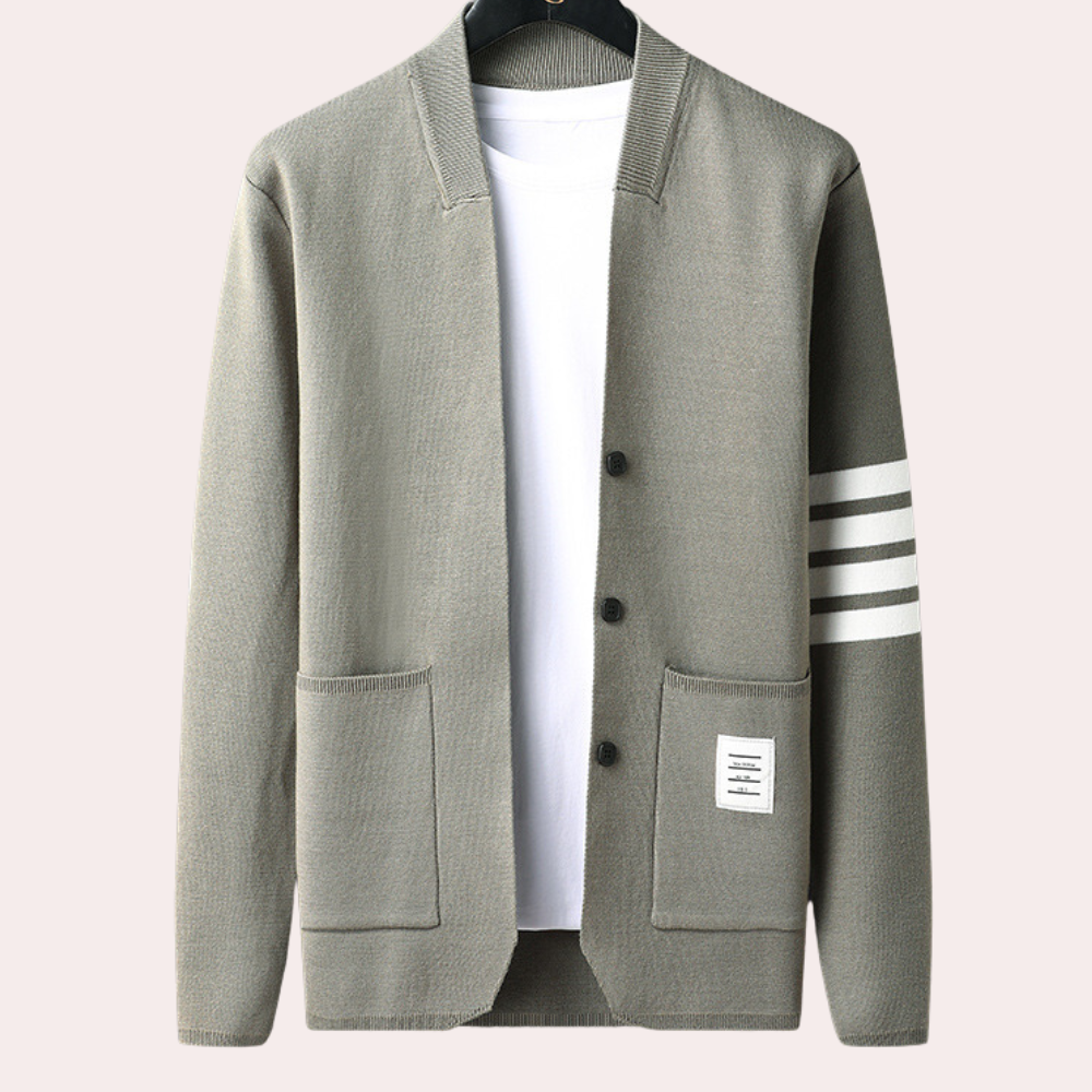 Stilvolle Herren-Strickjacke