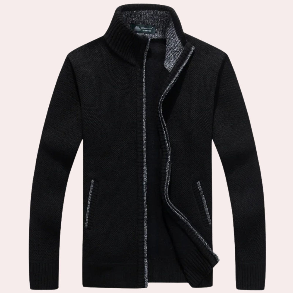 Lässige Strickjacke für Herren