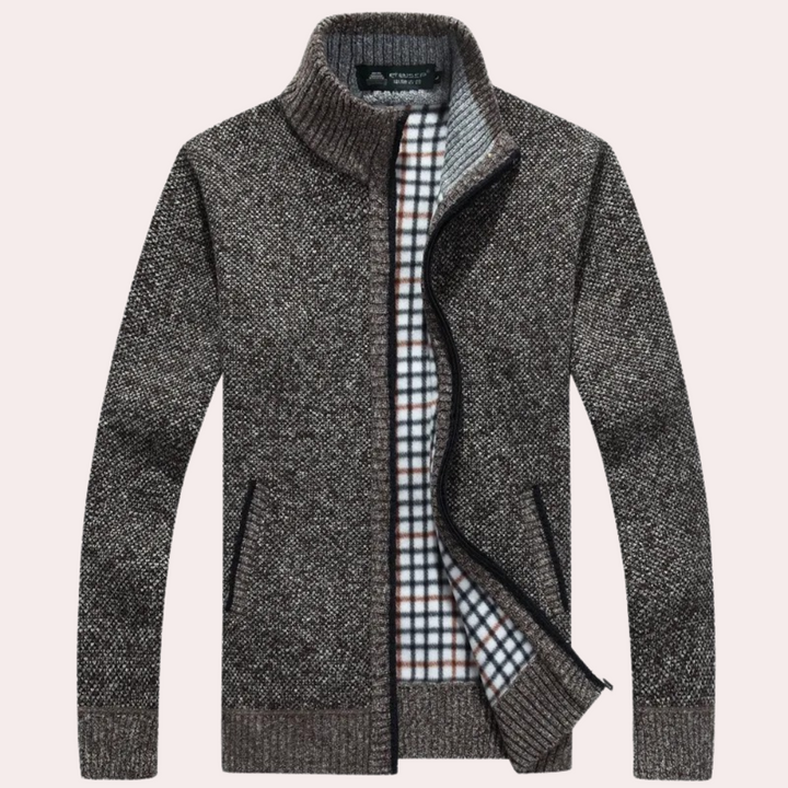 Lässige Strickjacke für Herren