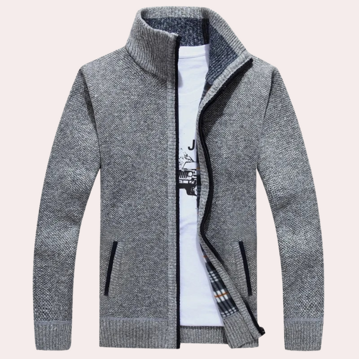 Lässige Strickjacke für Herren