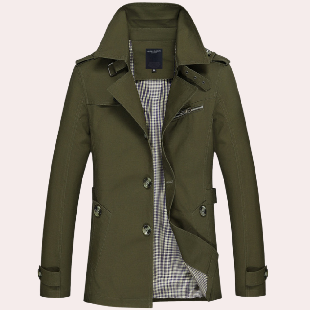 Stilvoller Trenchcoat für Herren