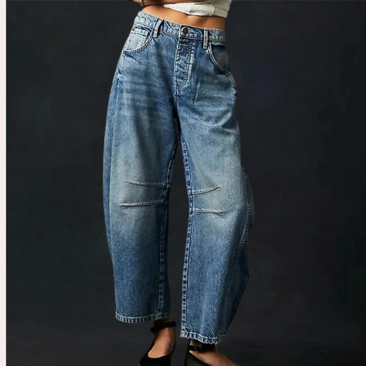 Mireia - Moderne Weitbein-Jeans für Damen