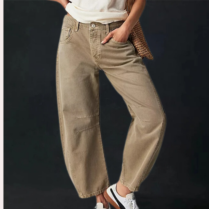 Mireia - Moderne Weitbein-Jeans für Damen