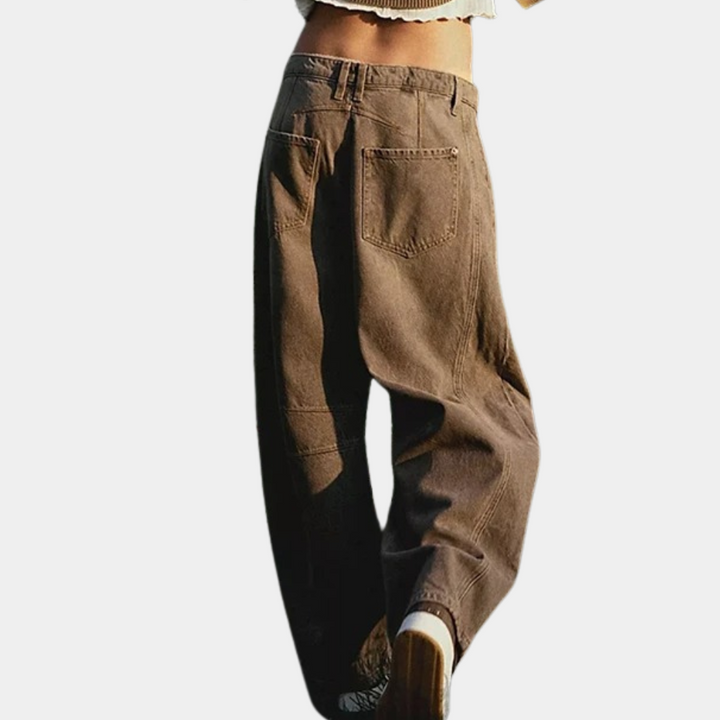 Mireia - Moderne Weitbein-Jeans für Damen
