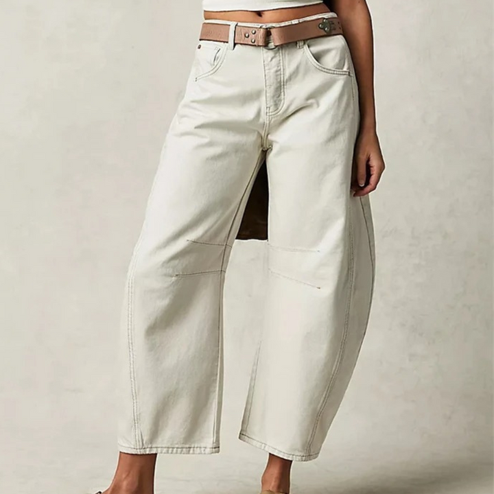 Mireia - Moderne Weitbein-Jeans für Damen