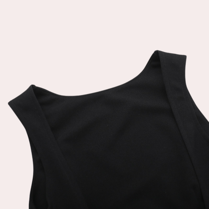 Janelle - Damen Minikleid mit U-Boot-Ausschnitt