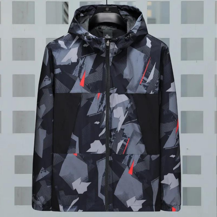 Konstantin - Moderne Camouflage-Kapuzenjacke für Herren