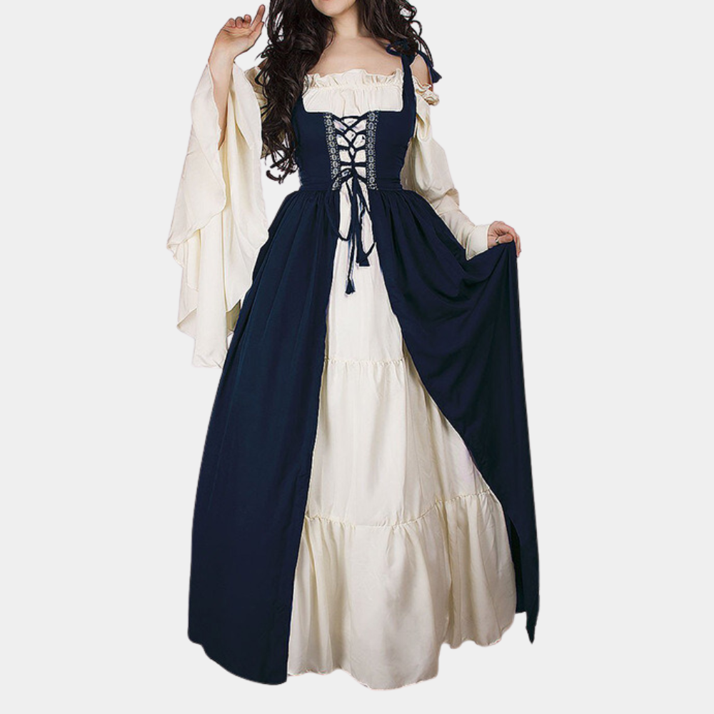 Blau Klassisches Kleid für Damen