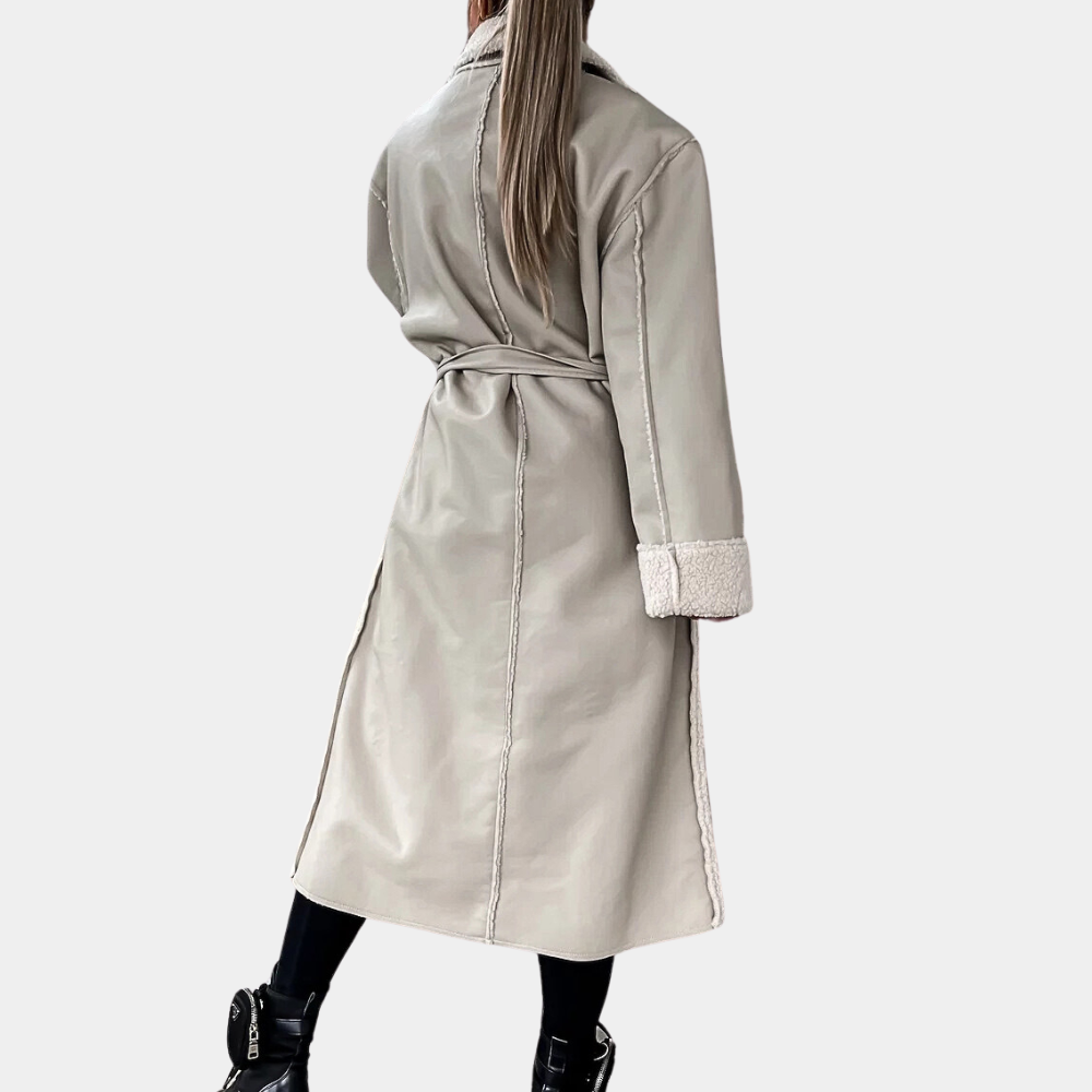 CARA - Stilvoller Warmer Wintermantel Für Damen
